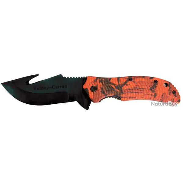 Couteau � d�pecer camo orange Kent Verney Carron