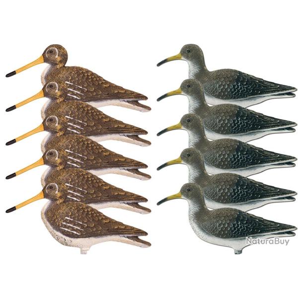 Pack 10 appelants b�cassine magnum et chevalier combattant