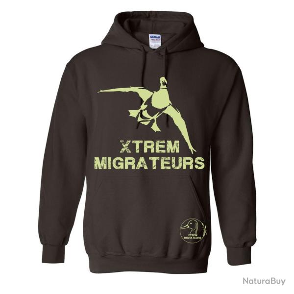 Sweat marron colvert XTREM MIGRATEURS
