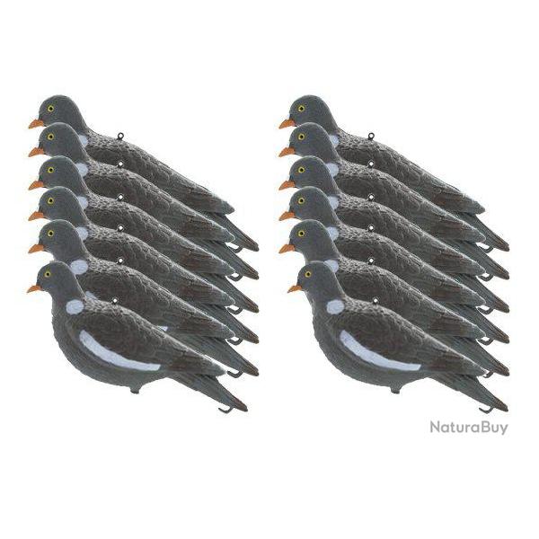 Pack 12 Appelants Pigeons ramiers classique