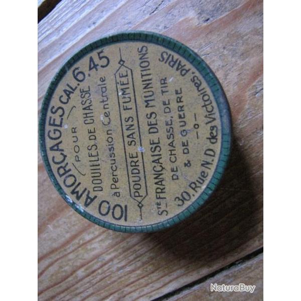 Boite d'amorce de collection (ma131)