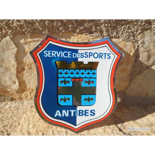 Superbe Autocollant Service des Sport Antibes