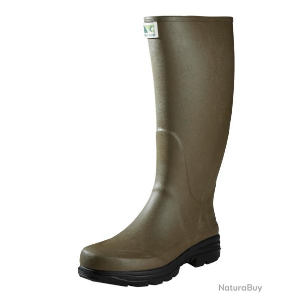 Bottes Segur caoutchouc rembourr�es Couleur Olive