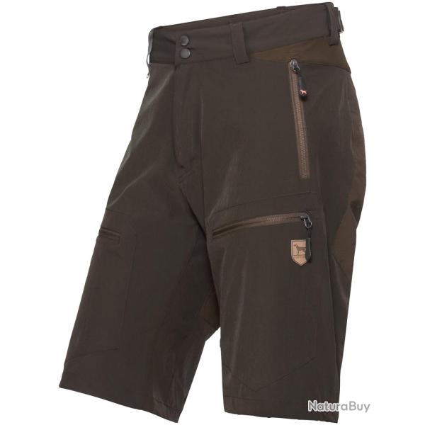Bermuda de chasse l�ger Agile Couleur Brun Olive
