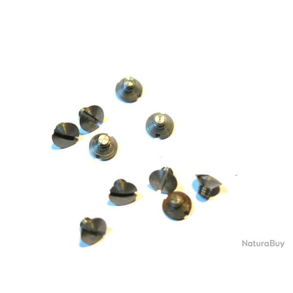 Lot de 10 vis neuves pour avion Stuka de marque JEP ou DUX