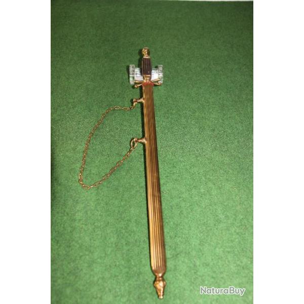 POIGNARD    DE  GRAND  ELU   CHEVALIER  KADOSH  FRANC  MACON   19 EME  N  3