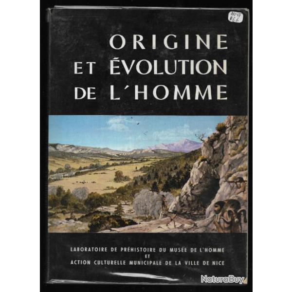 origine et �volution de l'homme , pr�histoire , pal�ontologie