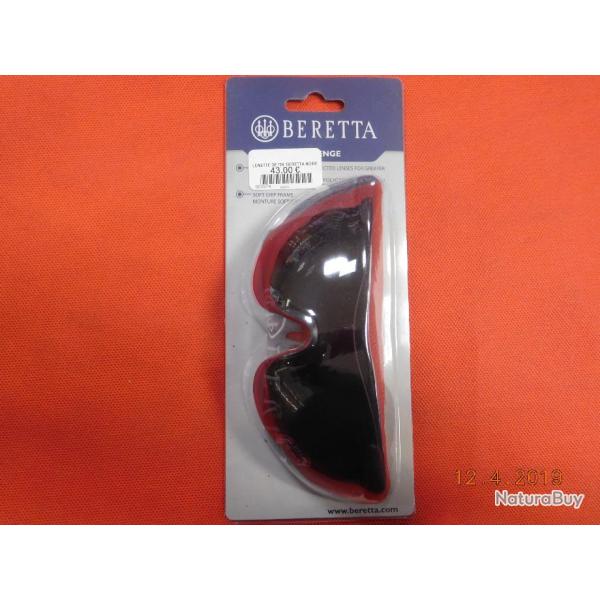 Berretta lunette de tir noire