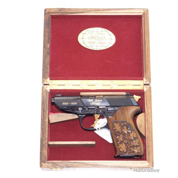Pistolet Walther P5 comm&eacute;moratif des 100 ans  de la marque n 415 sur 500 calibre 9x19