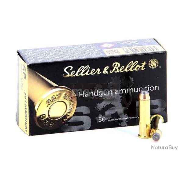 Boite de 50 munition  357Sig  Sellier Bellot 14Grs