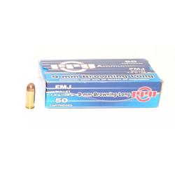 Boite de 50 munition  CAL. 9mm Browning long 108 gr
