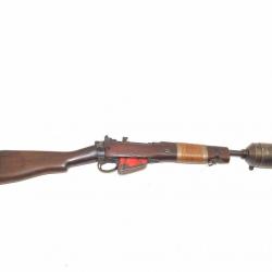 Carabine Enfield n&deg;4MK1 de 1941 modifi&eacute; lance amarre tir uniquement a cartouches feuillet