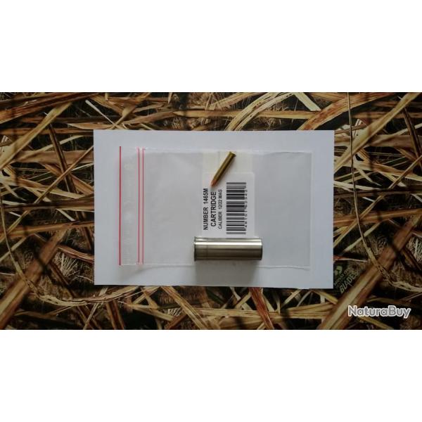 cartouche douille reductrice calibre 12/22magnum  en acier ideal pour chasse, piegeage et survie