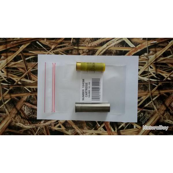 cartouche douille reductrice calibre 12/20 en acier