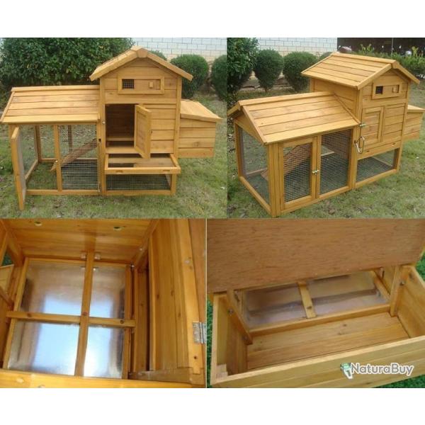 Poulailler abri poule caille clapier volaille coq enclos poules parc avis cielterre-commerce