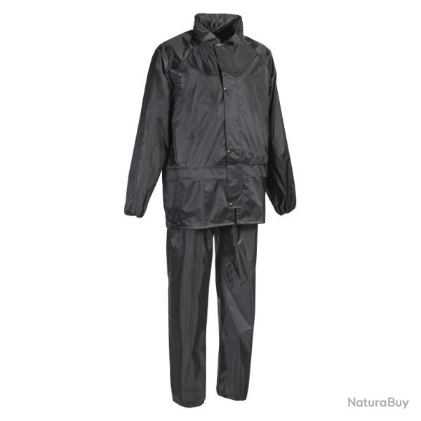 Tenue de pluie noire CityGuard