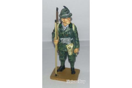 Boîte De Soldats De Plomb – Chasseurs Alpins – Occasion