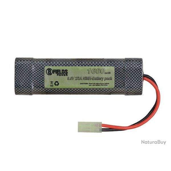 Batterie NiMh 9,6V 1600 mAh 8FIELDS POWER