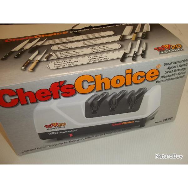 AFFUTEUSE ELECTRIQUE POUR COUTEAUX LAMES LISSES OU DENTEES