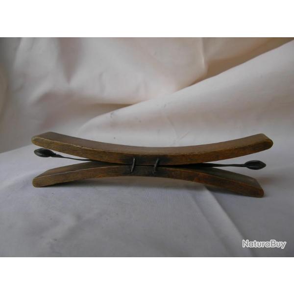 WW1 ALLEMAGNE CRIQUET / OUTIL DE SIGNALISATION ALLEMAND AVEC MARQUAGE