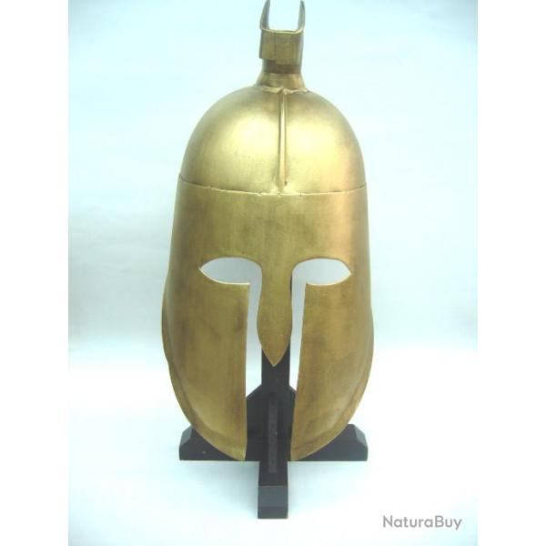 Casque d'Hoplite ( fantassin ) Grec enfant metal Or