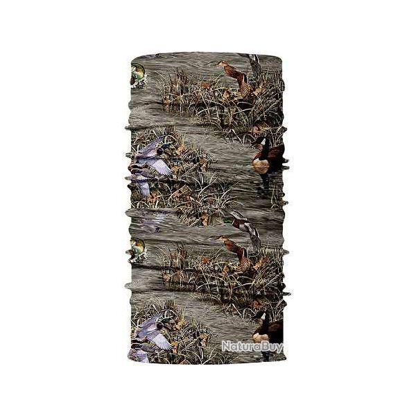 TOUR DE COU MULTIFONCTION CAMOUFLAGE GIBIER D'EAU TOP AFFAIRE