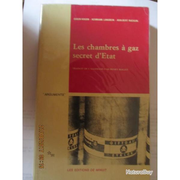 Livre / Les chambres � gaz secret d'�tat