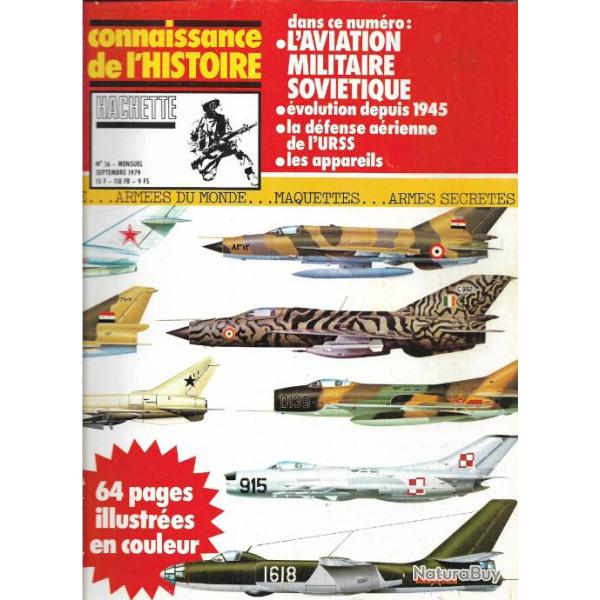 connaissance de l'histoire n�16 l'aviation militaire sovi�tique , �volution depuis 1945 les appareil