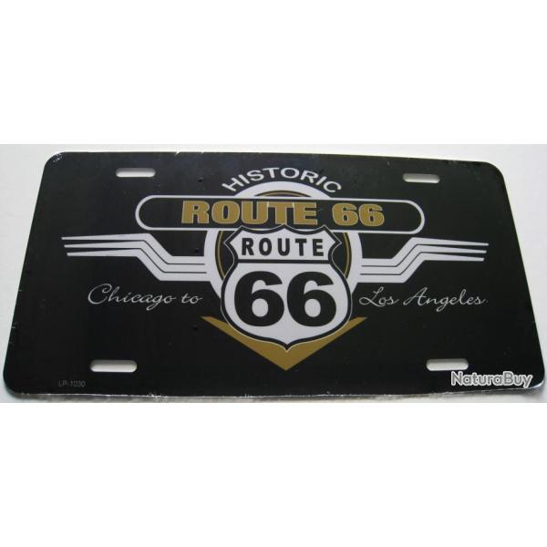 PLAQUE AUTO USA - ROUTE 66 - R�f.1030