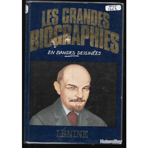 les grandes biographies en bandes dssines , lnine, communistes , russie rouge