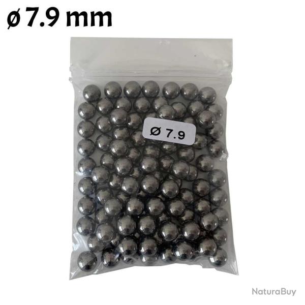 Sachet de 100 billes Acier diam�tre 7.9mm