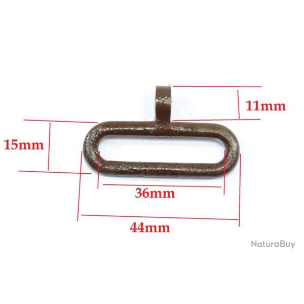 Grenadi�re / battant � visser sur anneau, fusil de collection. L�g�re oxydation