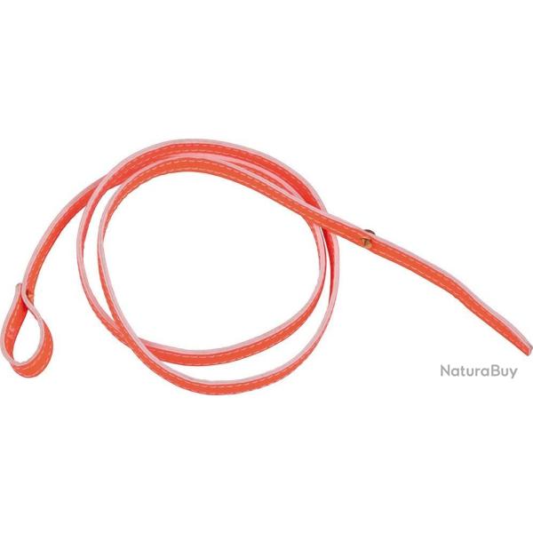 Lani�re orange pour corne de chasse