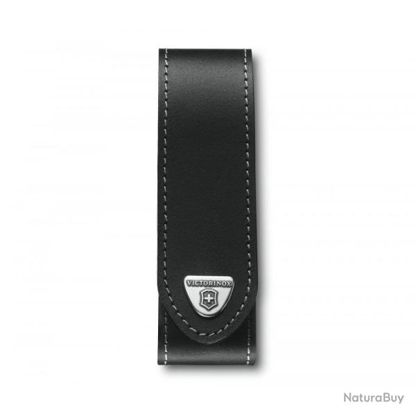 Victorinox - �tui-Ceinture Cuir Noir Pour Ranger - 4.0505.L