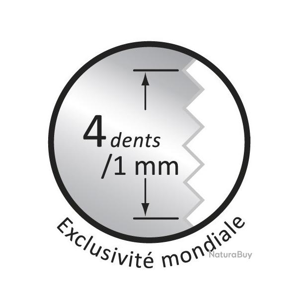 Couteau office Nogent*** Tichet Expert inox 11 cm (lame affident�e) [Nogent 3 �toiles]