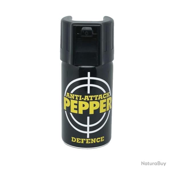 Bombe lacrymogne "Anti Attack" Pepper-Jet 40 ml [TW1000]