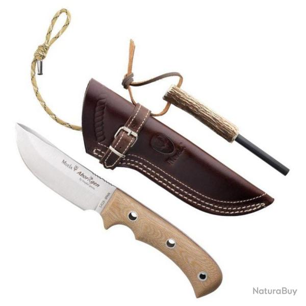 Poignard "Aborigen" micarta 12 cm [Muela]