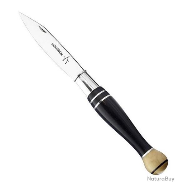 Couteau Nontron n� 25 �b�ne, buis et aluminium [Nontron]