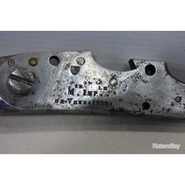 PLATINE pour FUSIL  AN IX d'origine  sans CHIEN,sans batterie ni ressort,sans bassinet