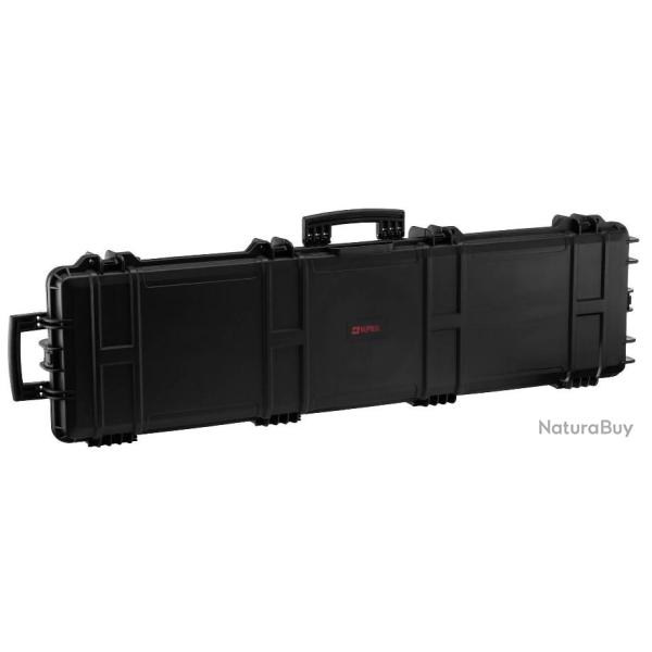 Mallette noire XL Waterproof 137 x 39 x 15 cm mousse vague - Nuprol 