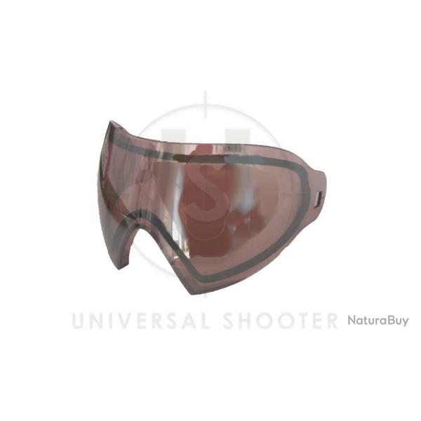 Ecran thermal HD pour masque de paintball I4 et I5 Titanium rose/silver marque DYE