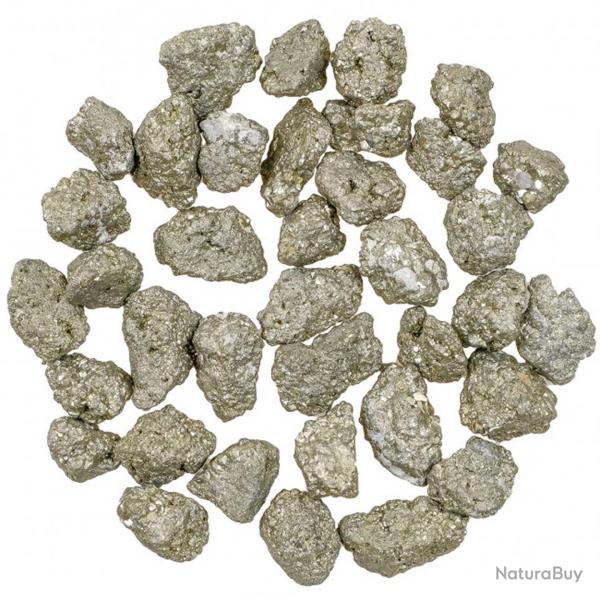 Pierres brutes pyrite - 1 � 2 cm - 100 grammes