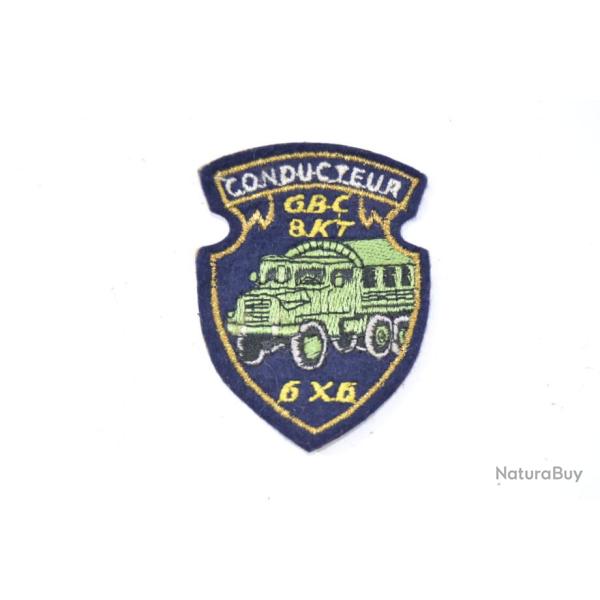 Patch Arm�e Fran�aise fantaisie conducteur GBC 8KT 6x6