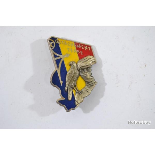 Insigne DETACHEMENT TERRE Tchad, operation Epervier Delsart