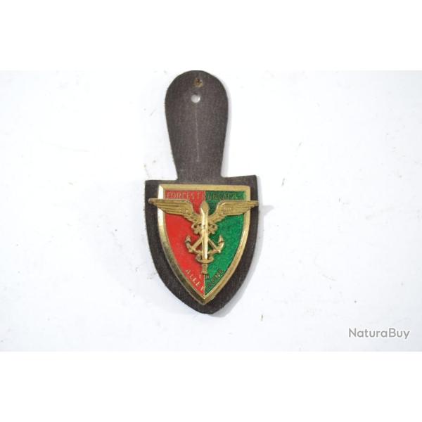 Insigne Forces Franaises en Allemagne, vert translucide, Delsart G803
