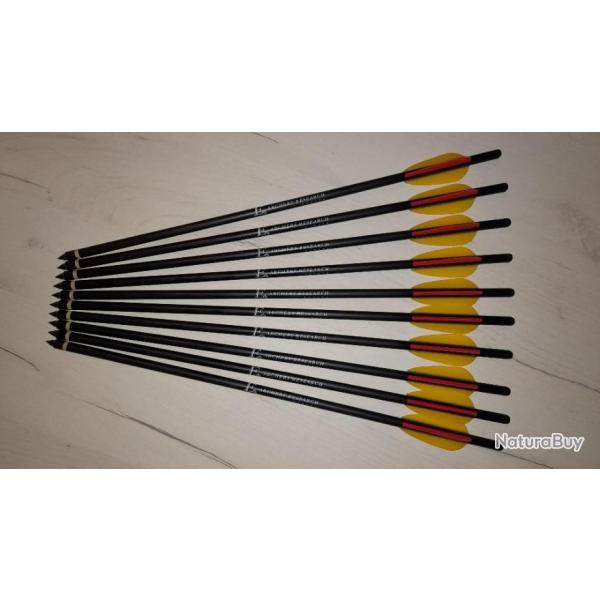 EK ARCHERY 10 traits aluminium 16 pouces