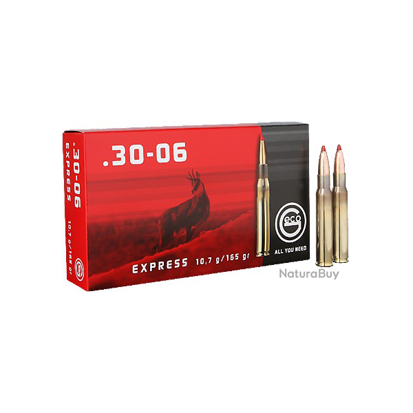BALLE GECO EXPRESS 165gr , CALIBRE:30-06.