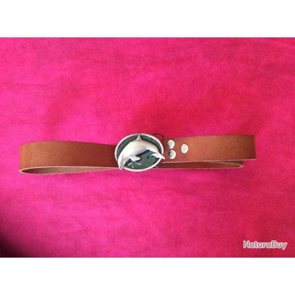 Ceinture en cuir am�ricaine comme neuf