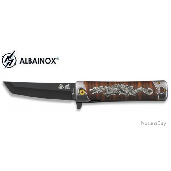Couteau Pliant tanto impression 3D dragon  lame de 9 cm � offrir