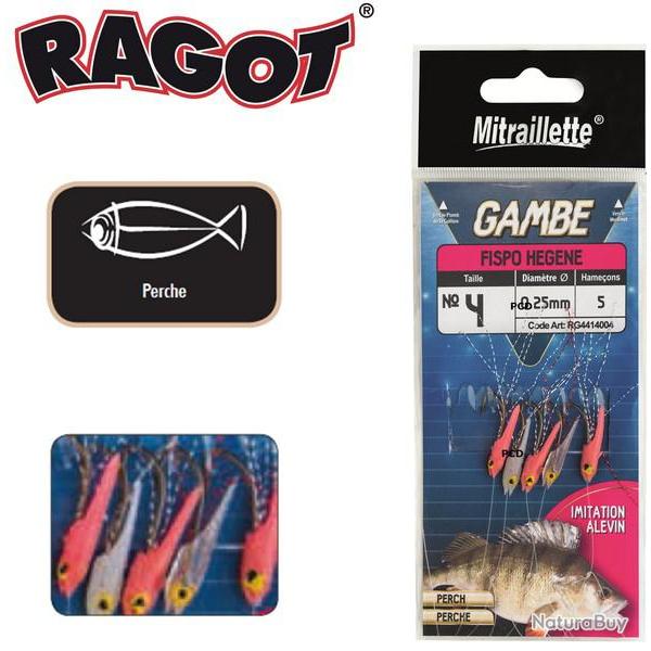 Bas de Ligne Ragot FISPO HEGENE